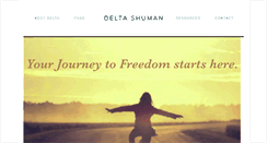 Desktop Screenshot of deltashuman.com